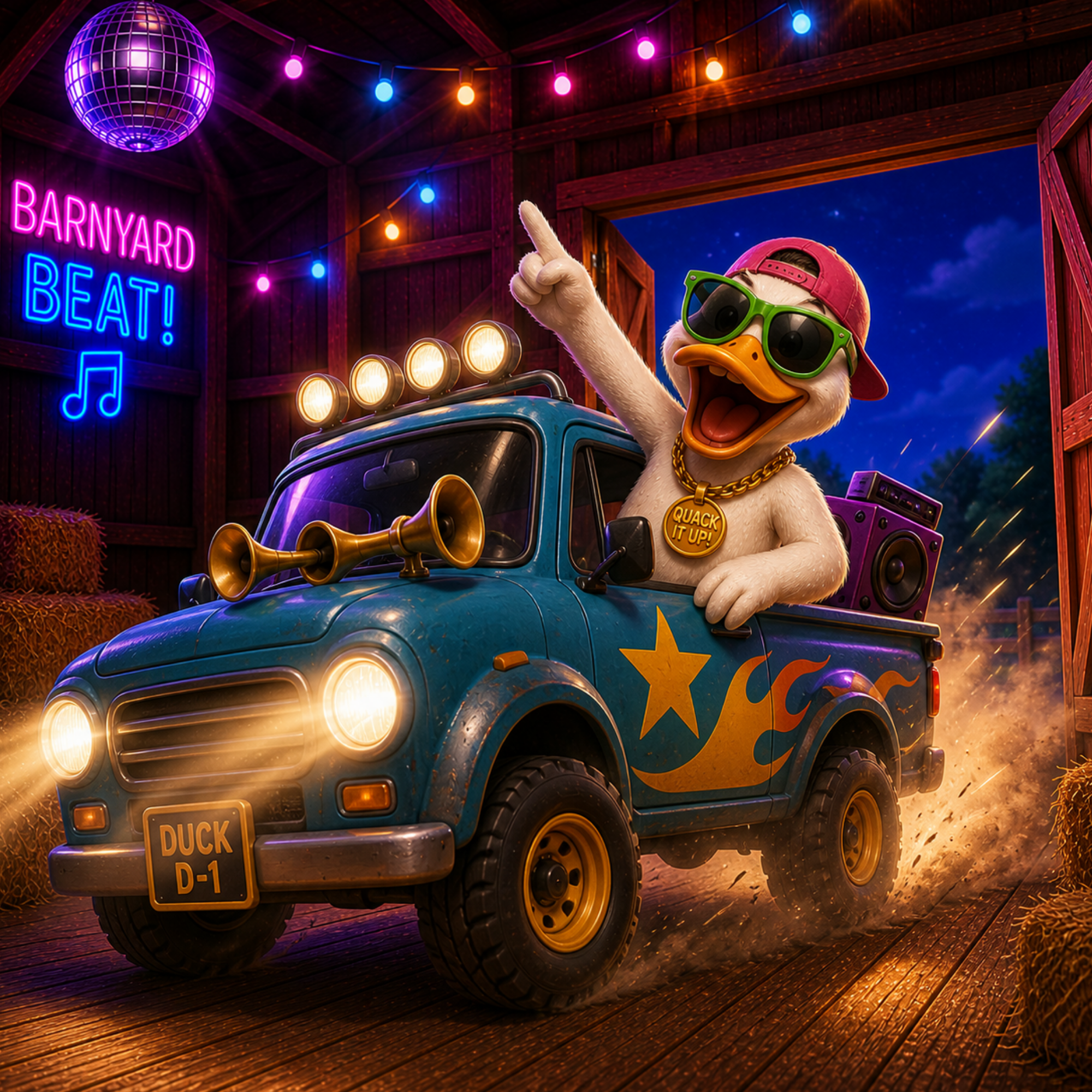 Duck in a Truck